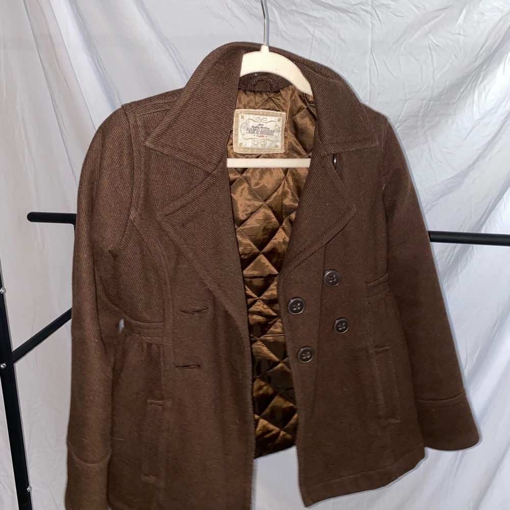 Old Navy Chocolate Herringbone Jacket